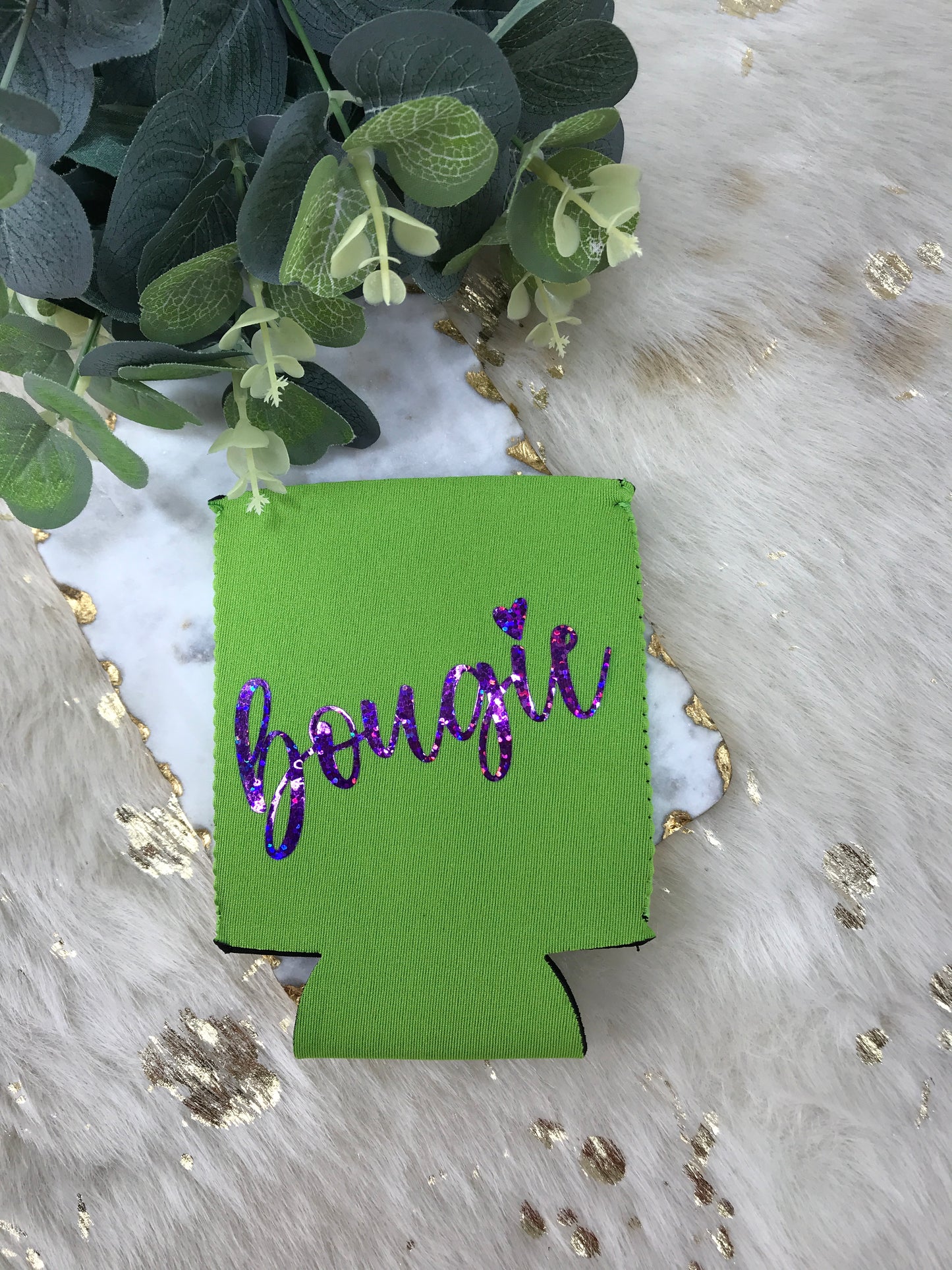 Green "Bougie" Koozie - KZ102