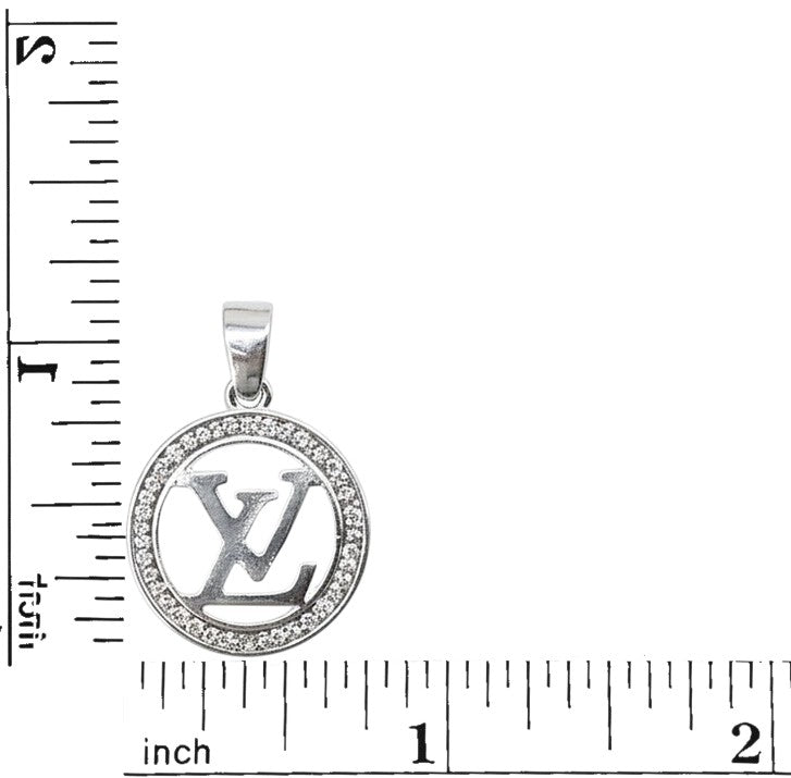 Silver Tone Rhinestone Charms