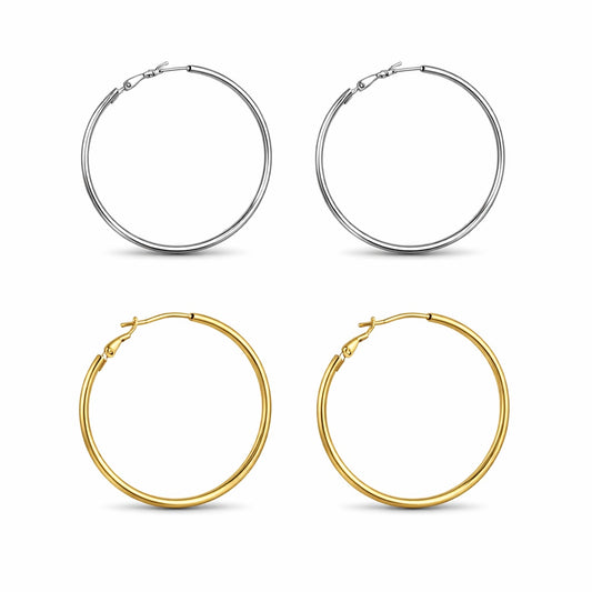 2" Stainless Steel Hoops