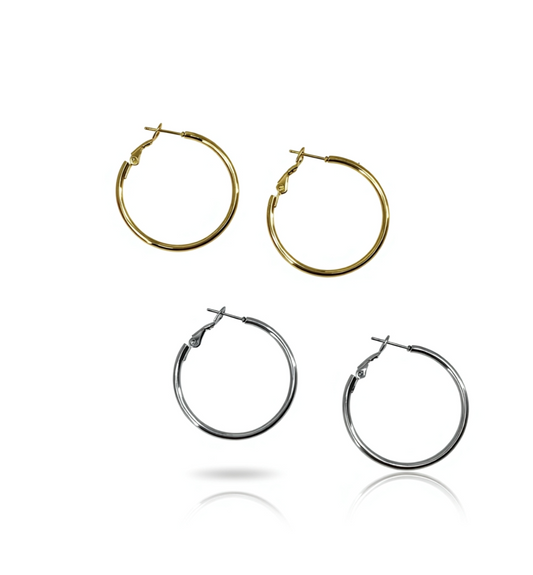 1.25" Stainless Steel Hoops