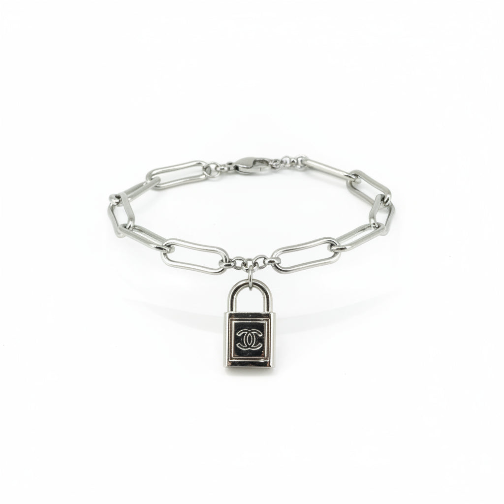 Iconic Lock Adjustable Charm Bracelet