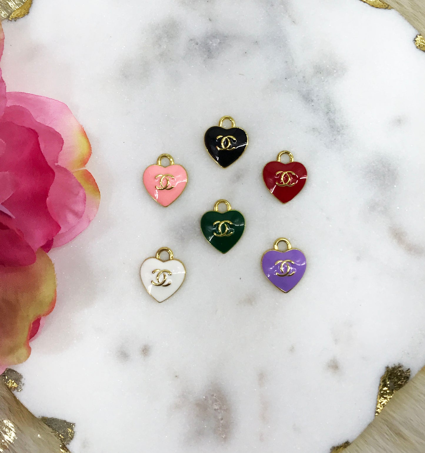 Small Heart Charms
