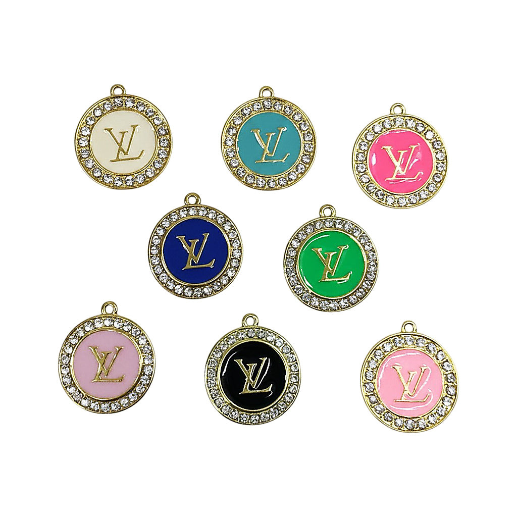 Rhinestone Colored Charms