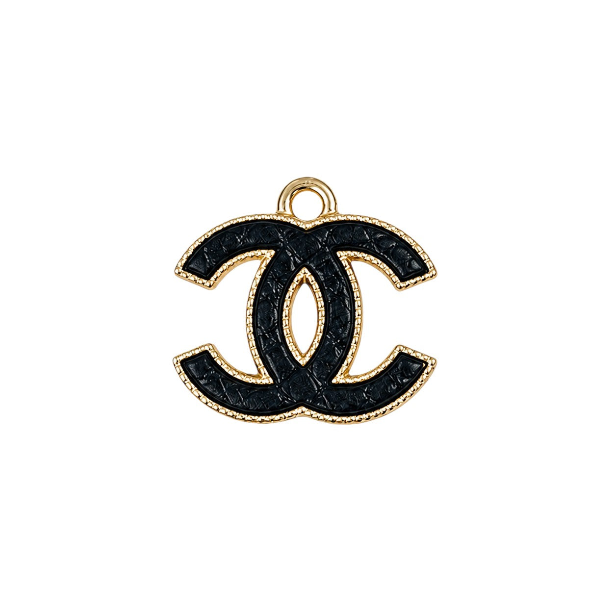Leather Gold Tone Charms