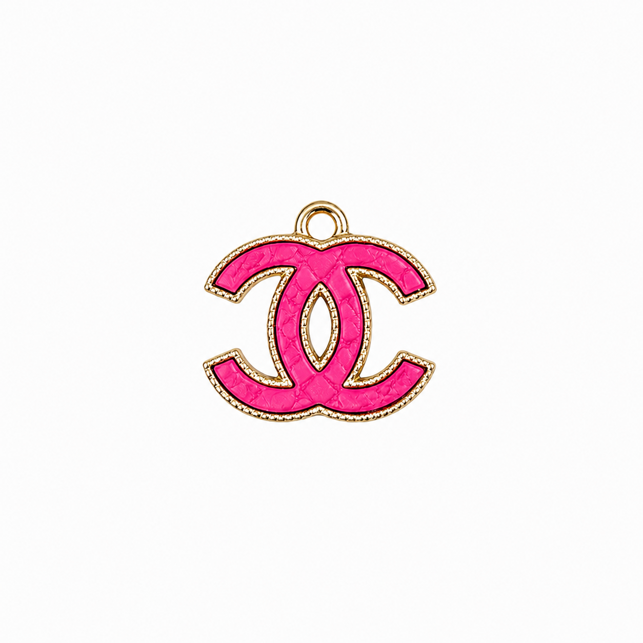 Leather Gold Tone Charms