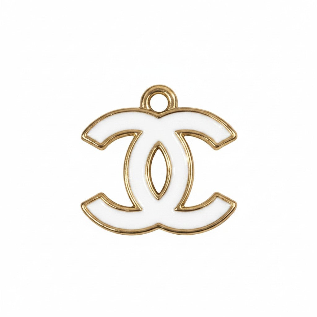 Gold Tone Double Sided Colored Charms