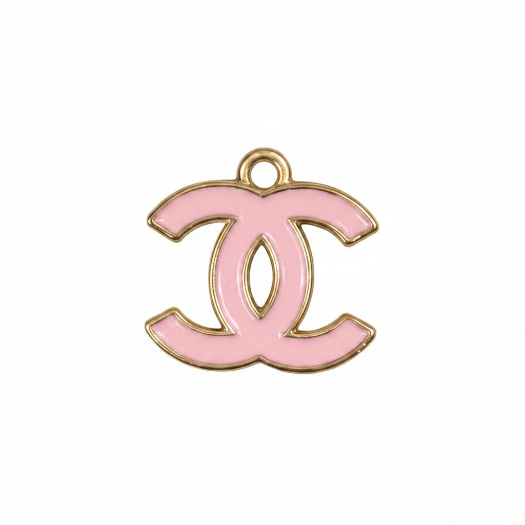 Gold Tone Double Sided Colored Charms