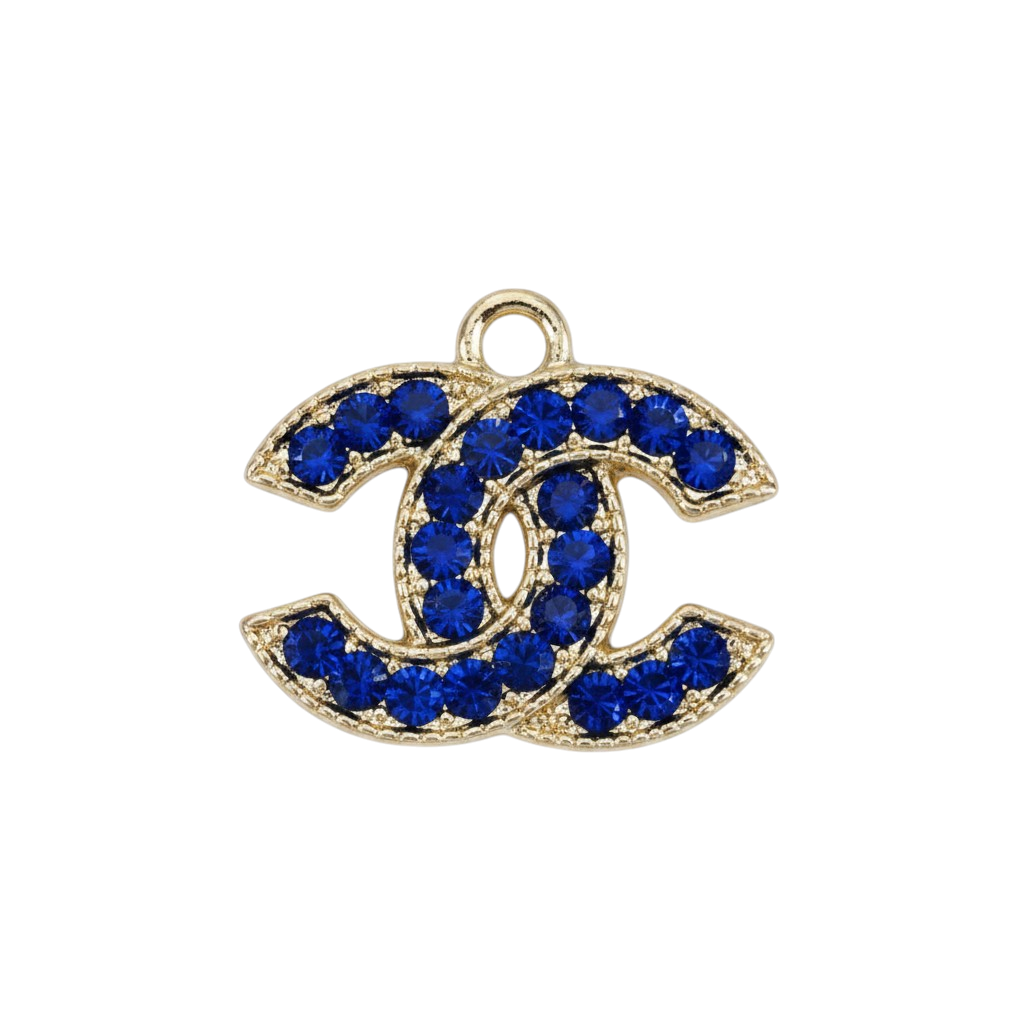 Gold Tone Rhinestone Charms