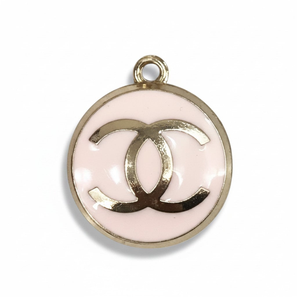 Button Style Colored Charms
