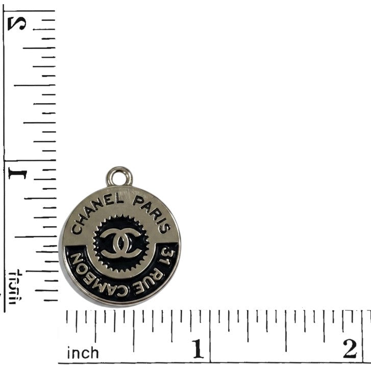 Flat Button Style Charms