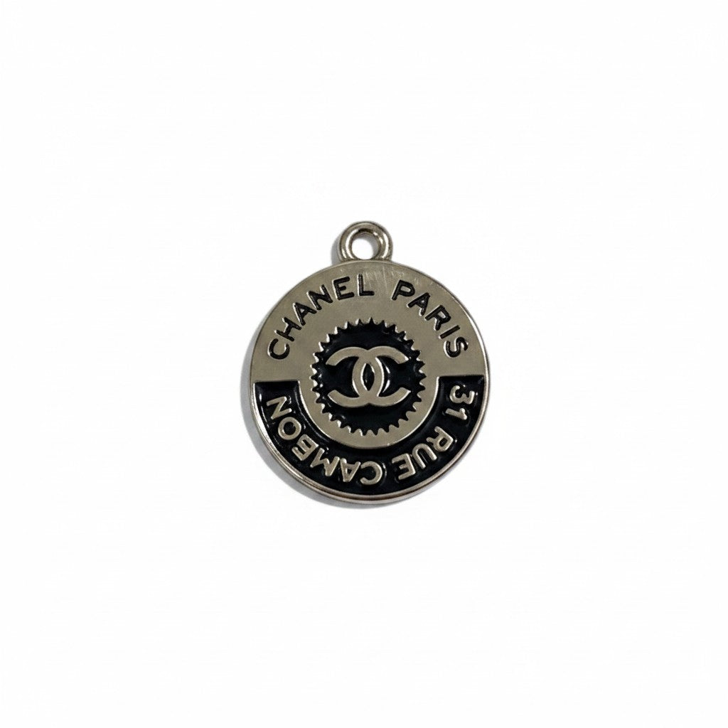 Flat Button Style Charms