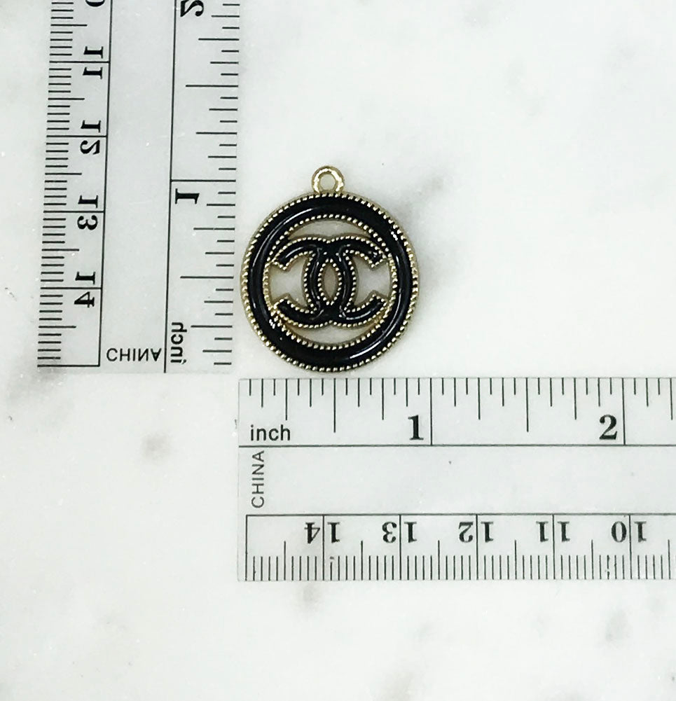 1" Flat Open Cut Charms