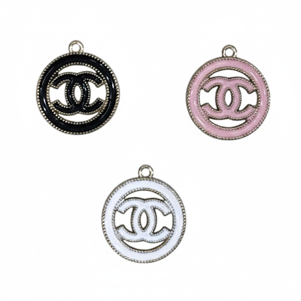 1" Flat Open Cut Charms