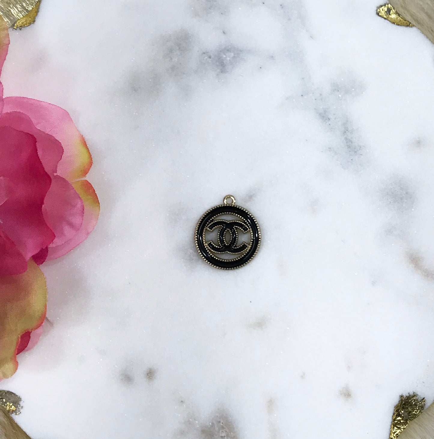 1" Flat Open Cut Charms