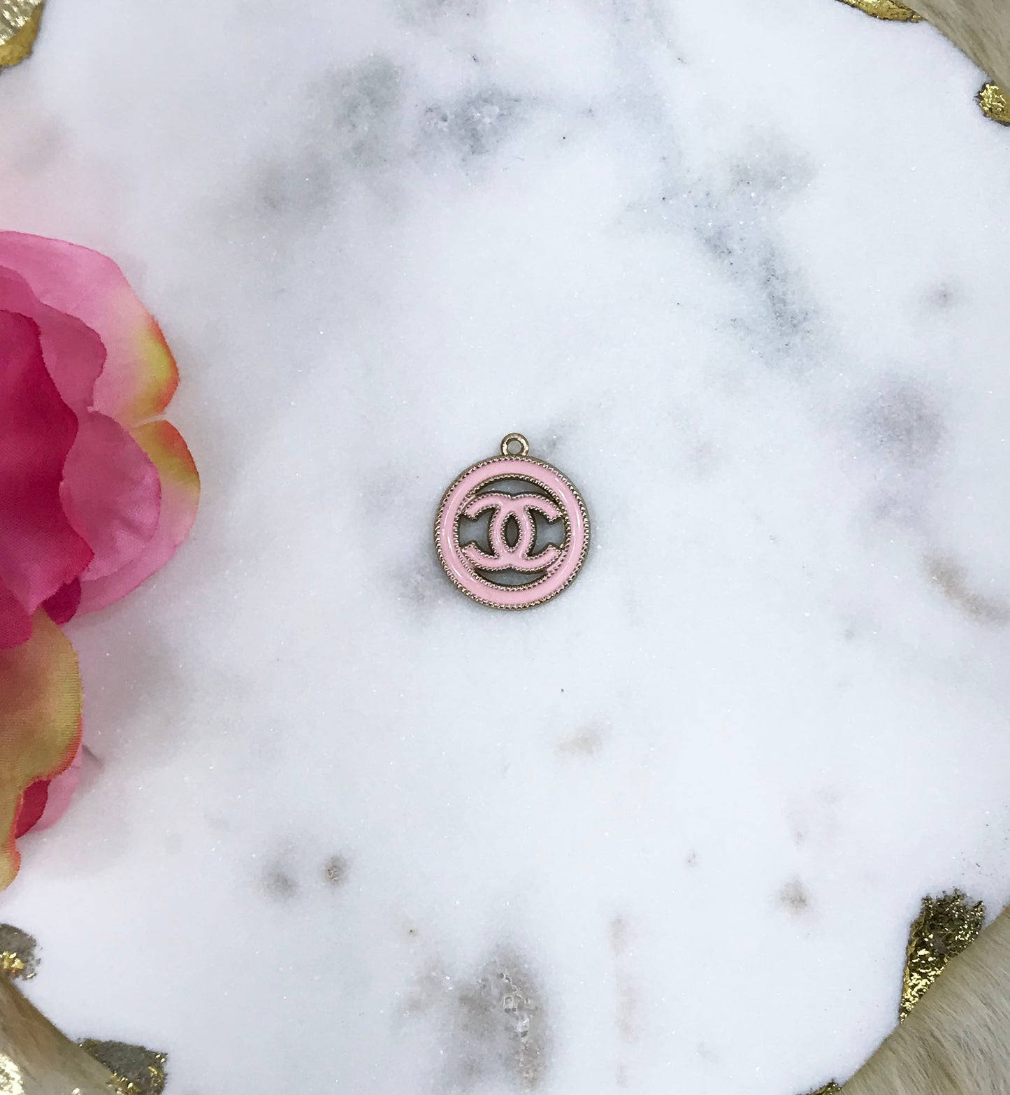 1" Flat Open Cut Charms