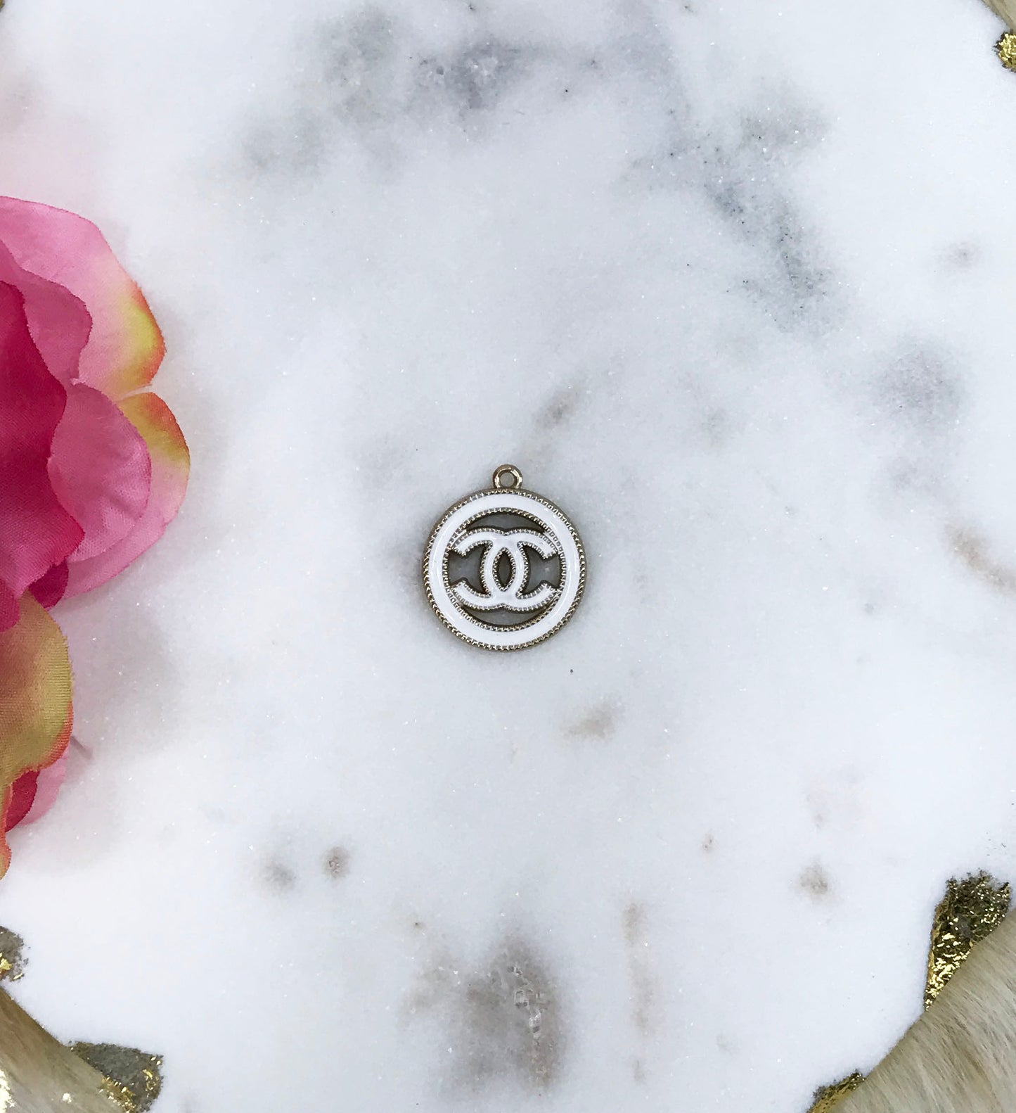1" Flat Open Cut Charms