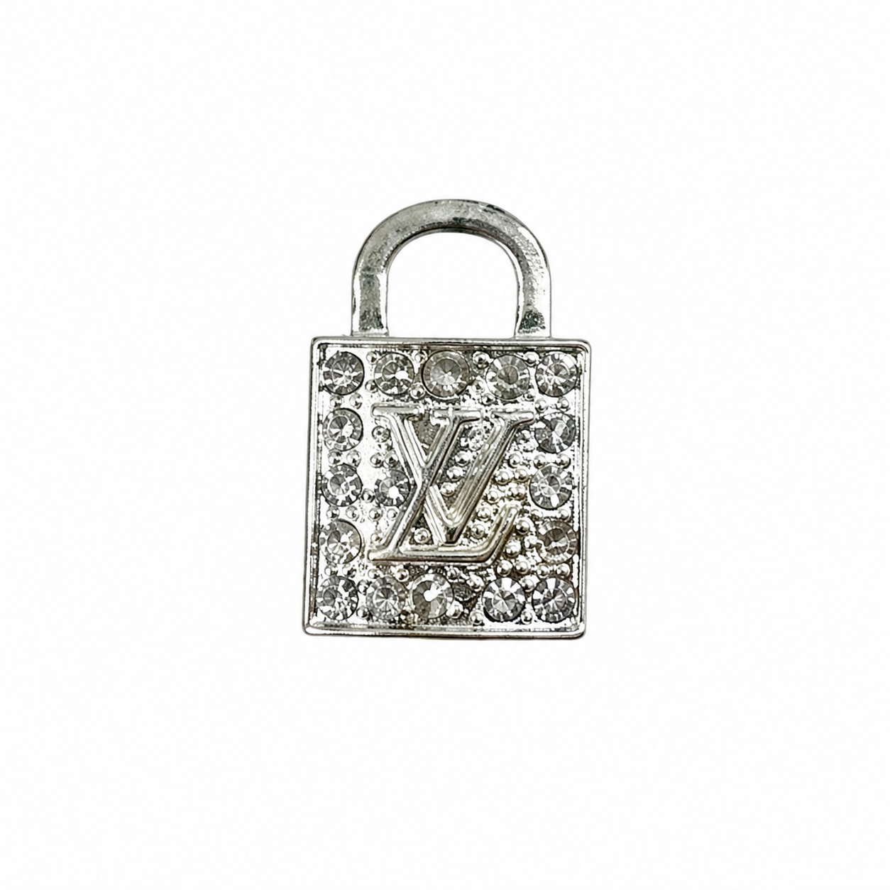 Rhinestone Lock Charms