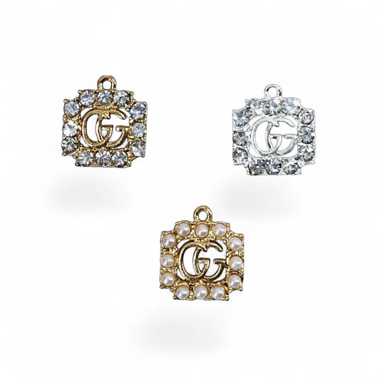 Small Square Glamorous Charms