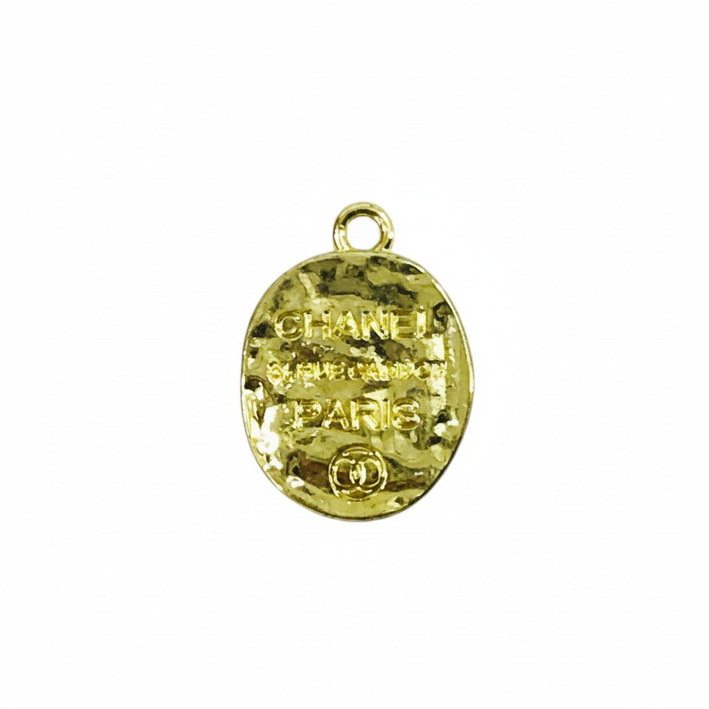 Hammered Engraved Double-Sided Coin Charms