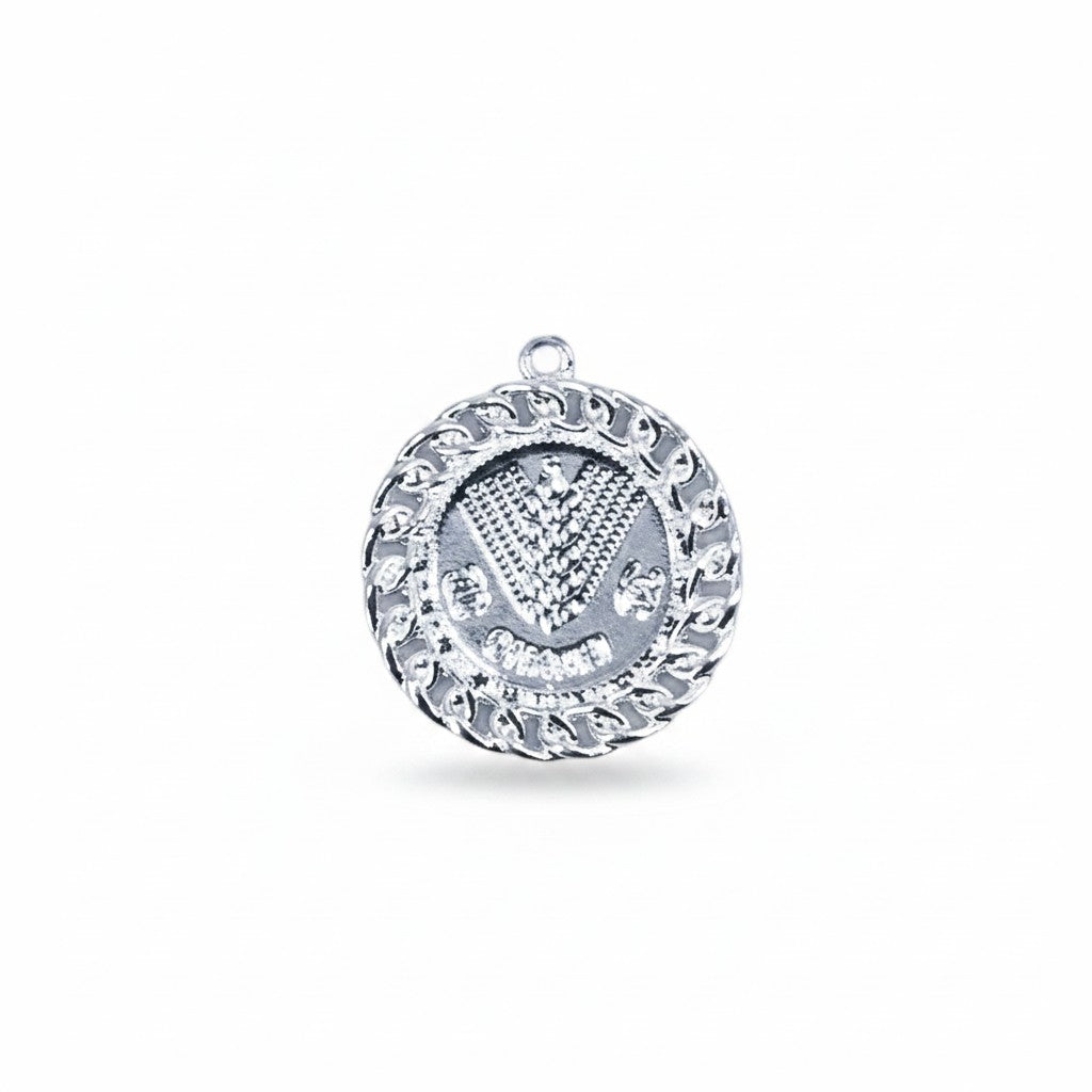 1.25" Round Metal Charms