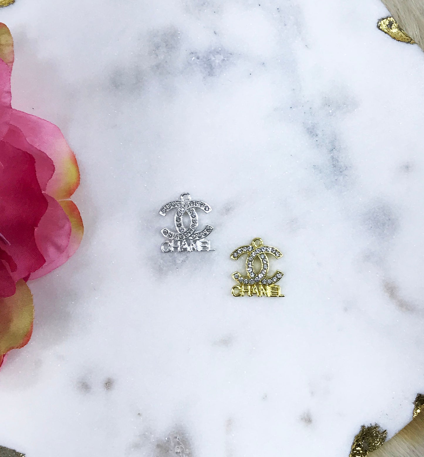Small "Classy" Rhinestone Charms