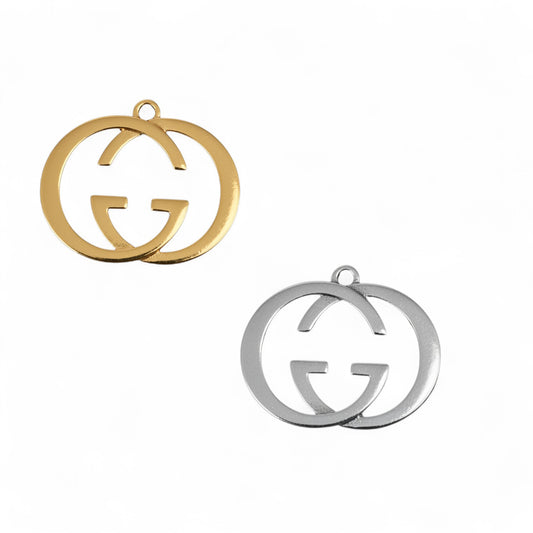 Small "Glamorous" Metal Charms