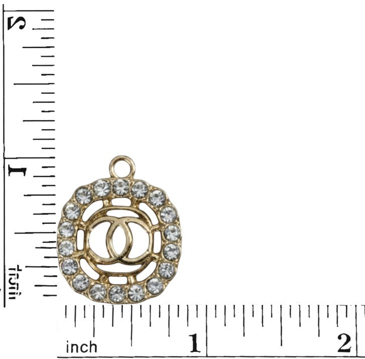 Small Square Rhinestone Charms