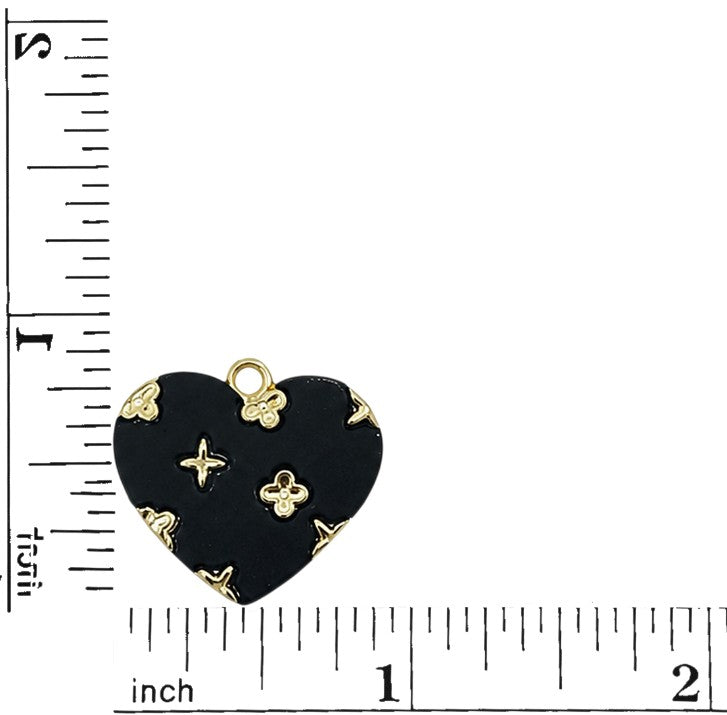 Lavish Heart Charms