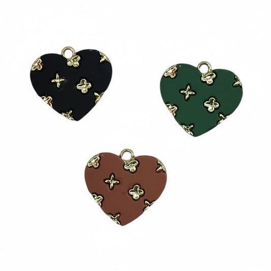 Lavish Heart Charms