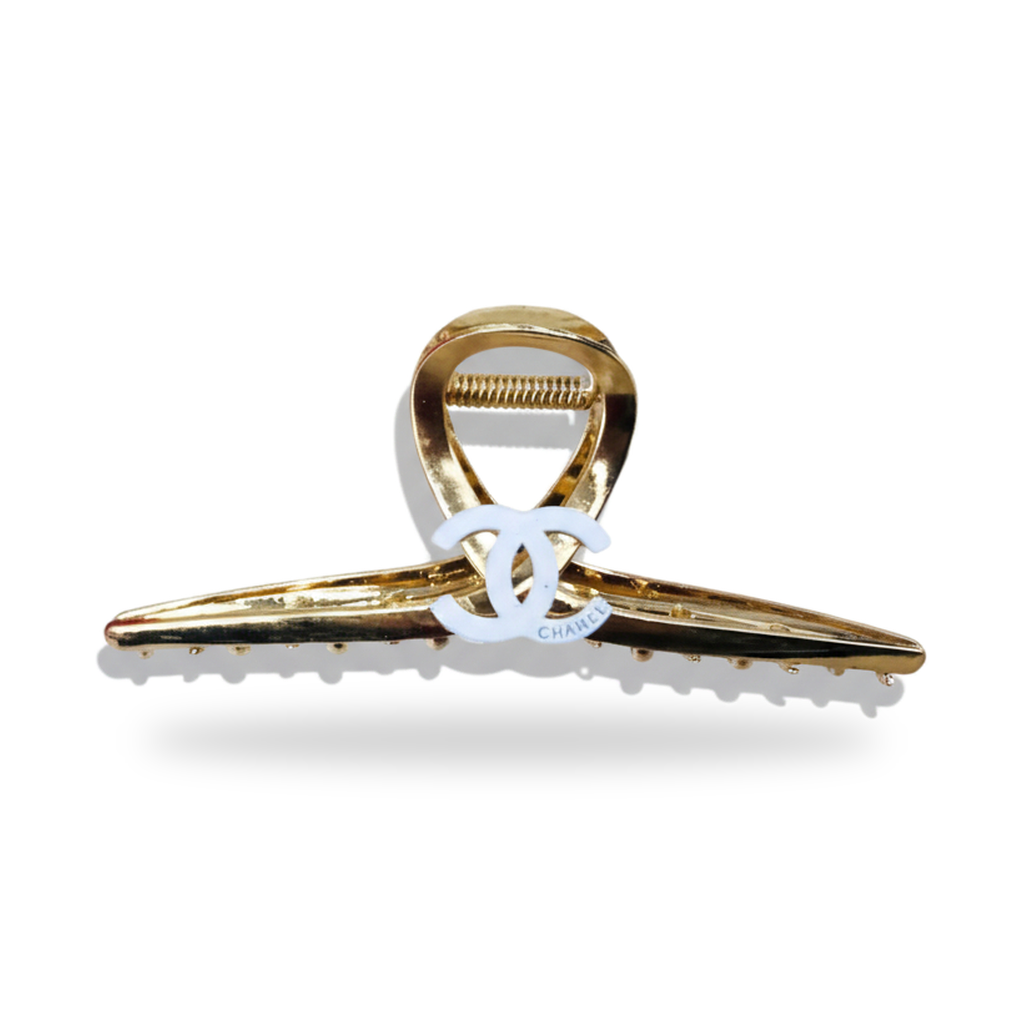 Gold CC Hair Clip