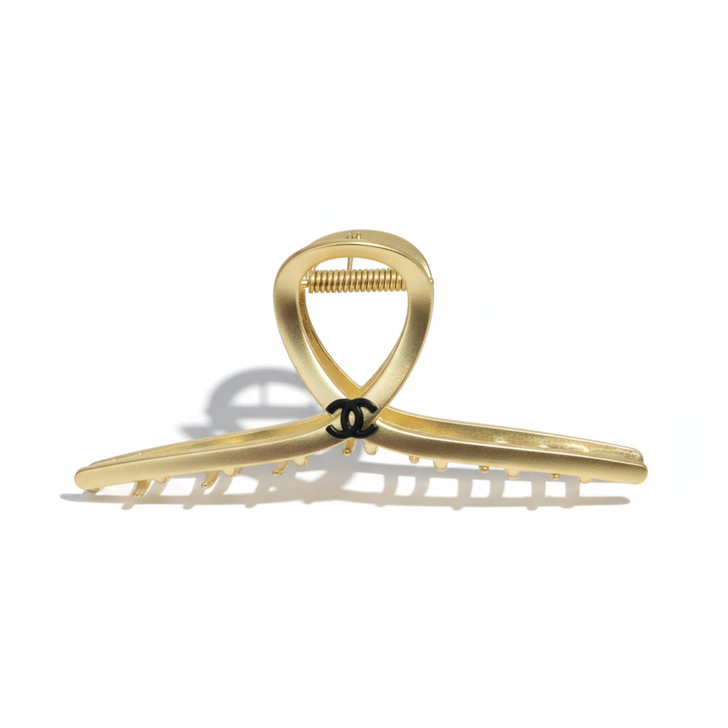 Matte Gold CC Hair Clip