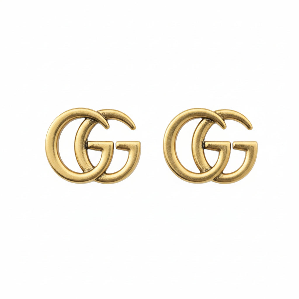 GG Signature Stud Earrings