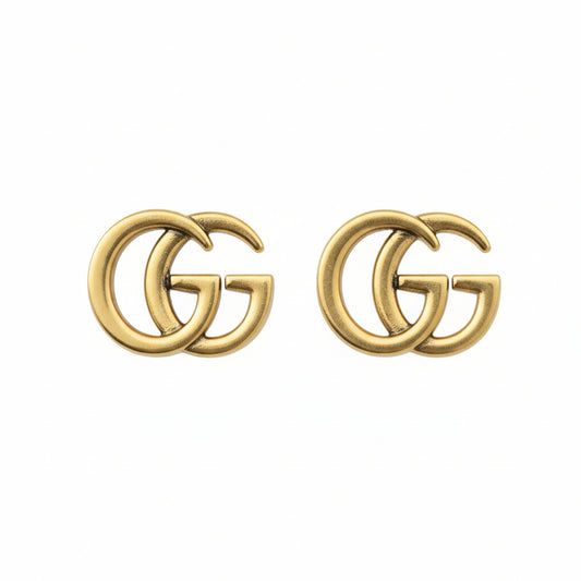 GG Signature Stud Earrings