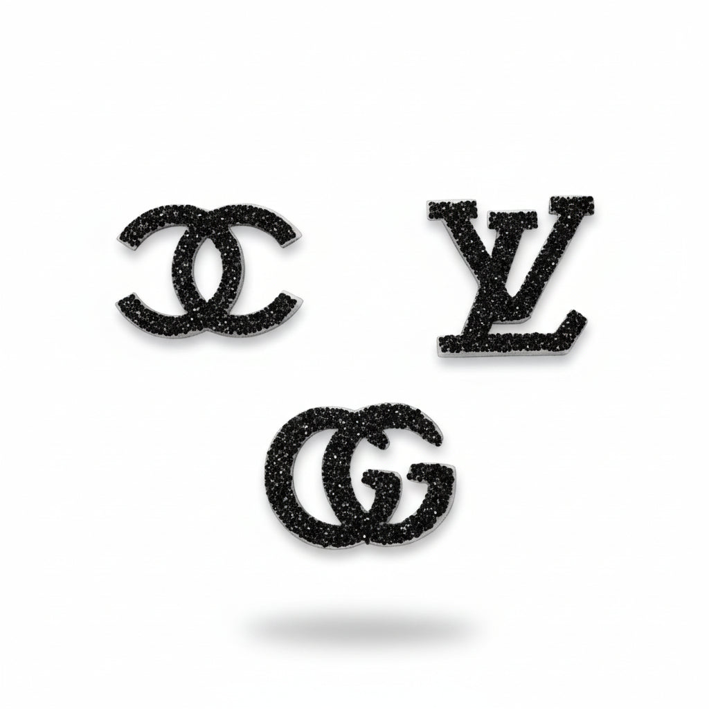 Black Chunky Emblems