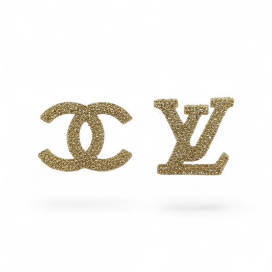 Gold Bling Emblems