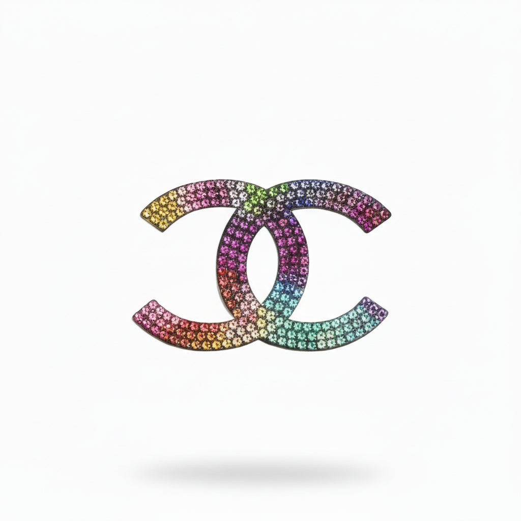 Tie Dye Bling Emblems