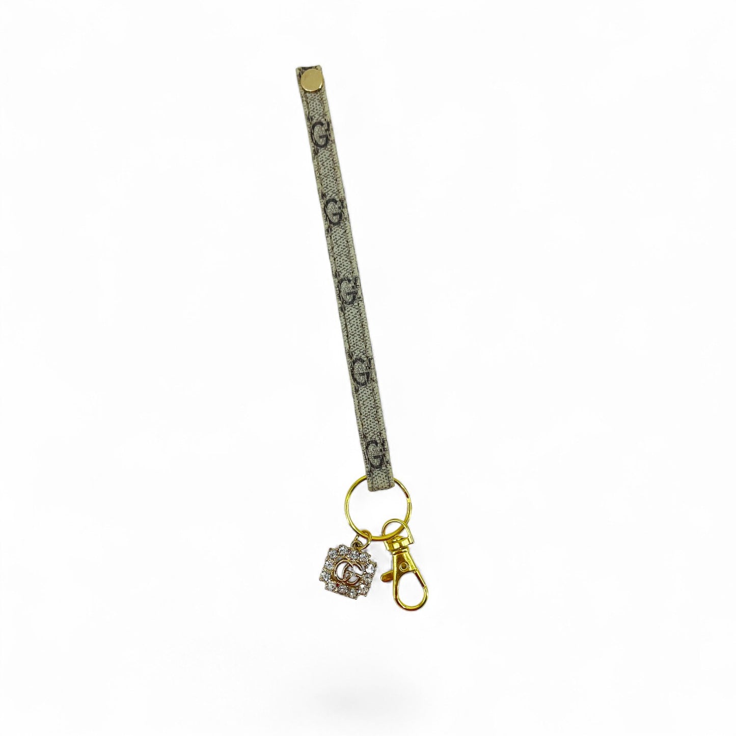 GG Charm Wristlet Keychain