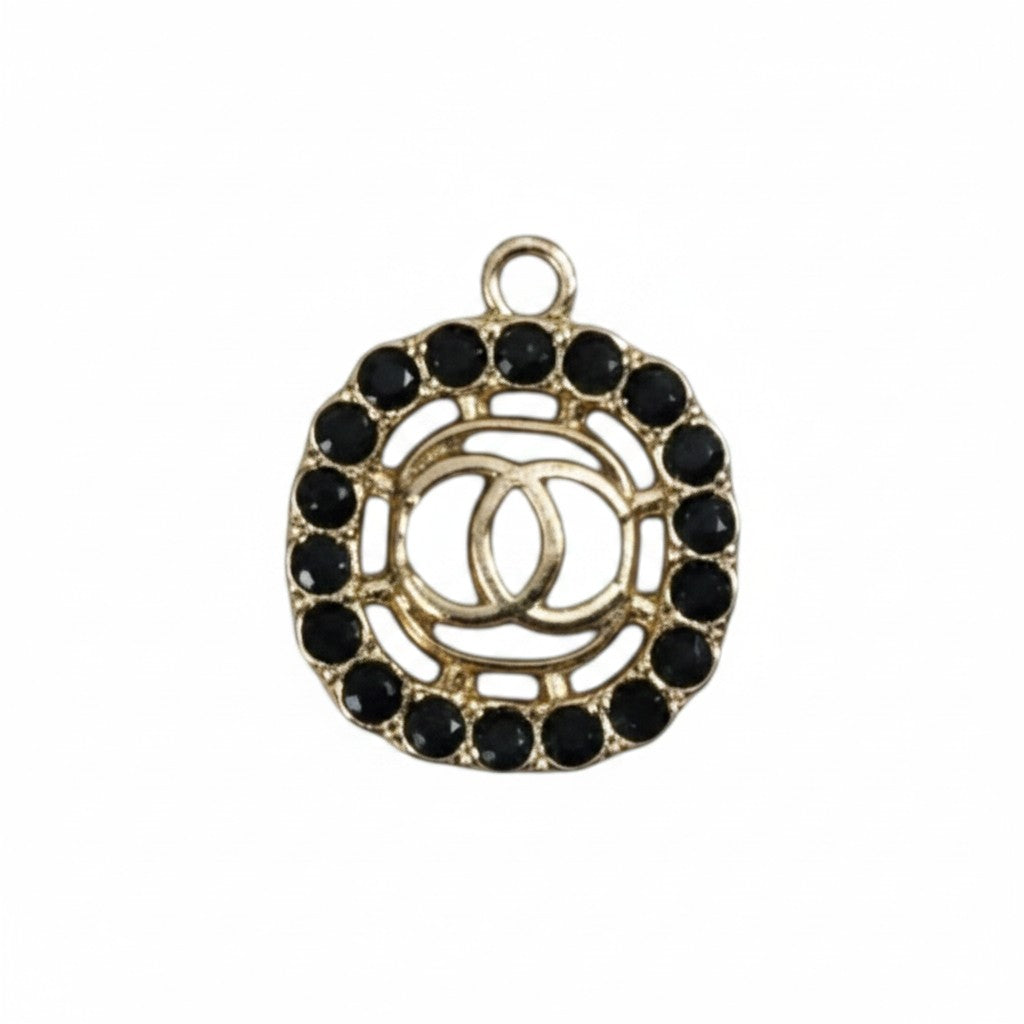 Small Square Rhinestone Charms